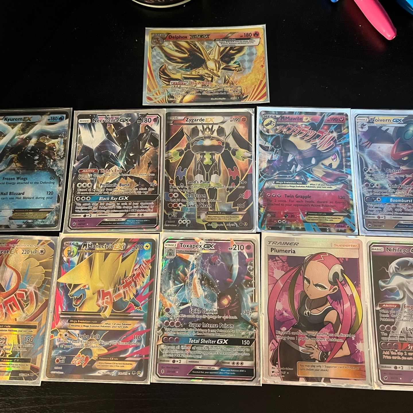 pokemon cards gx and ex for sale Haxorus Vmax gx ex Vstar Ash Ketchum Gx pokemon card