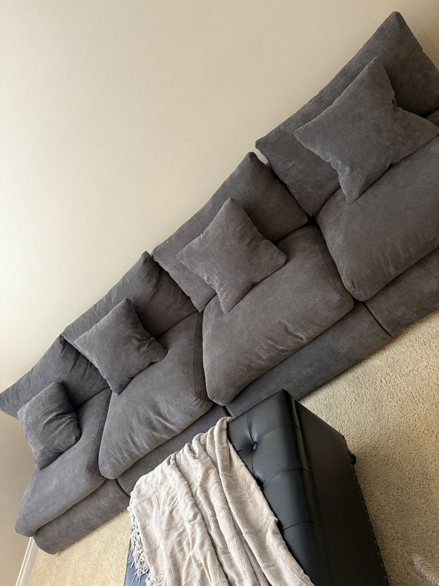 Couch (4 Pieces) - $50