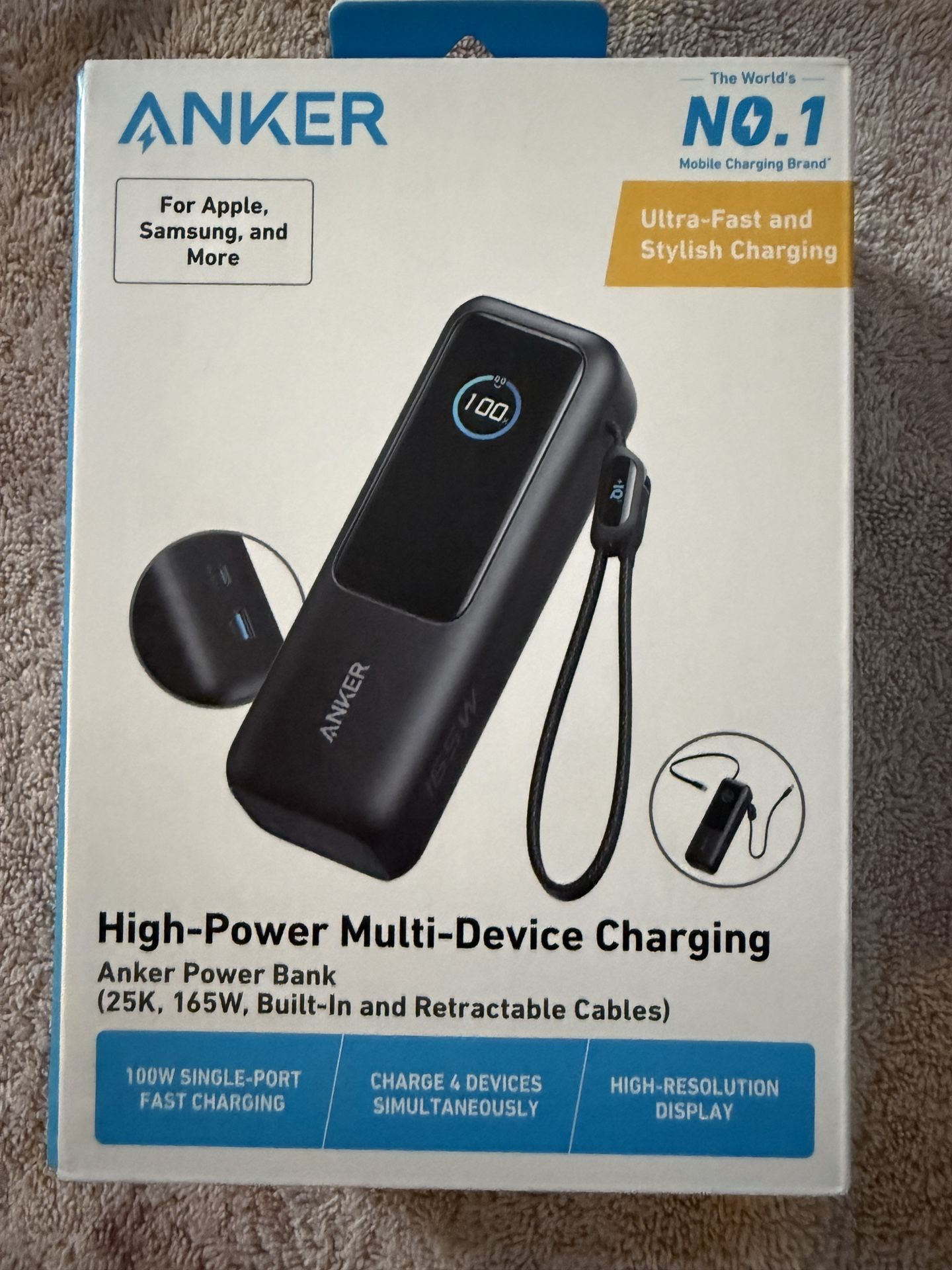 BRAND NEW Anker - Device Charger 