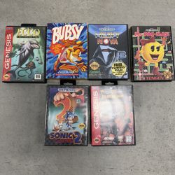 Complete Inbox, Sega, Genesis, Games
