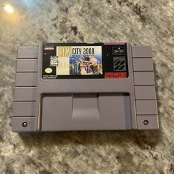 Sin City 2000 Super Nintendo 