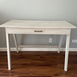 Weathered Gray/White Writing Desk