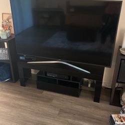 Black Tv Stand Entertainment Center 