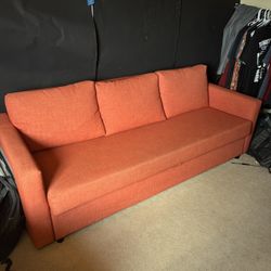 Couch Sleeper Sofa Orange Friheten