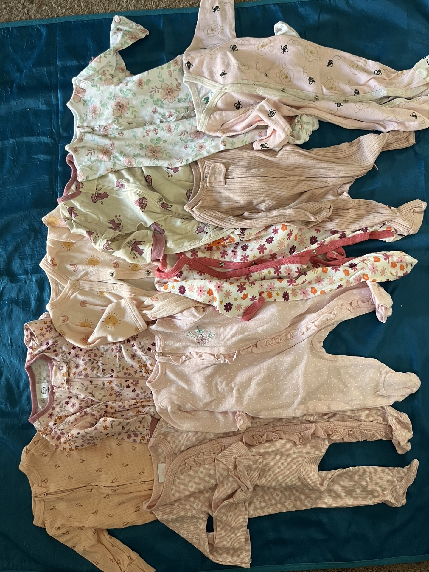 Baby Girl Clothes 0-3 Mo