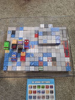 Magnetic blocks super hero-200 pieces