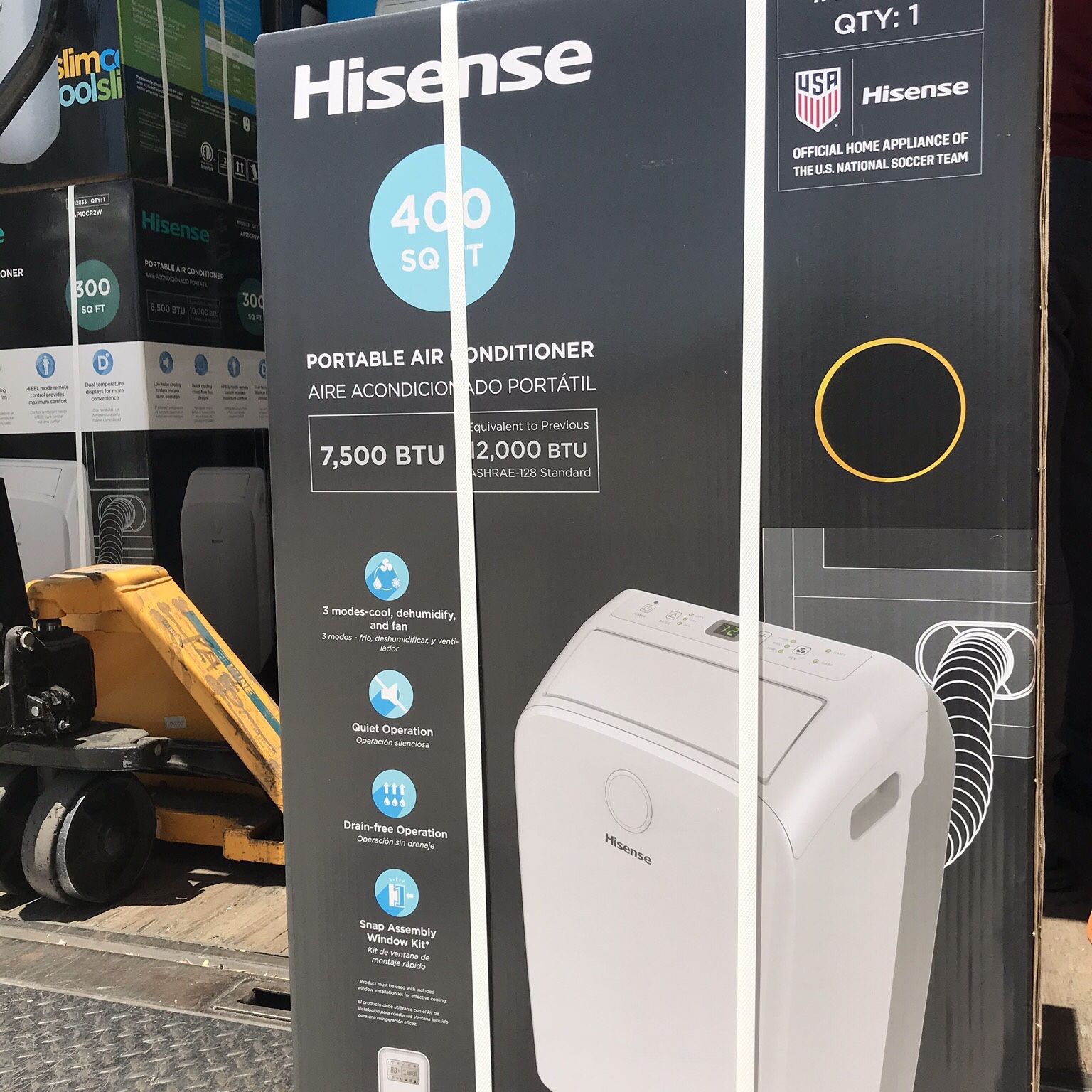 hisense portable air conditioner 300 sq ft