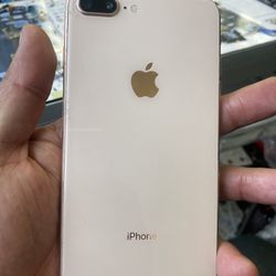 iPhone 8 Plus T-Mobile Sprint Metro 64 gigs Rose Gold 