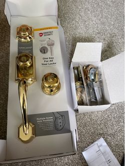 Kwikset signature series gold