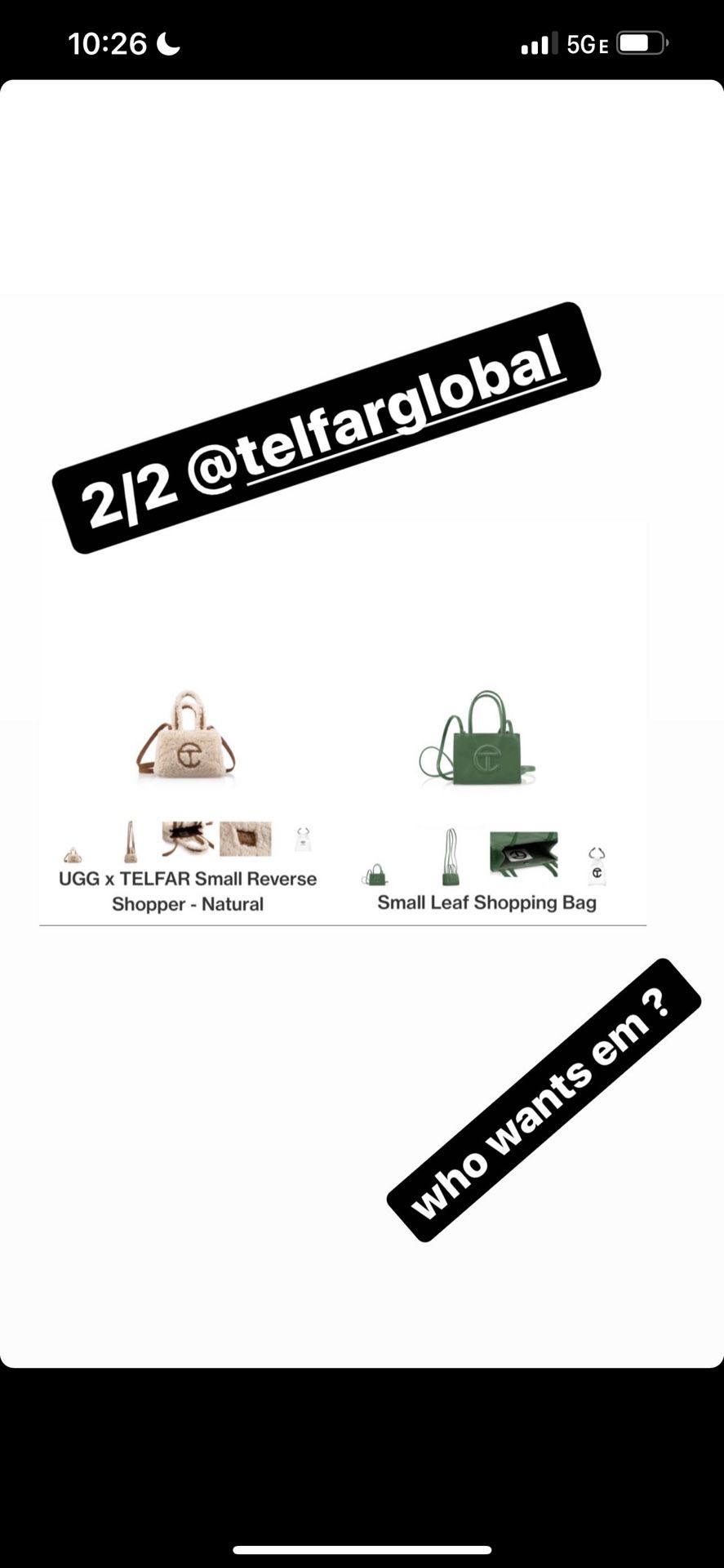 Telfar Bag