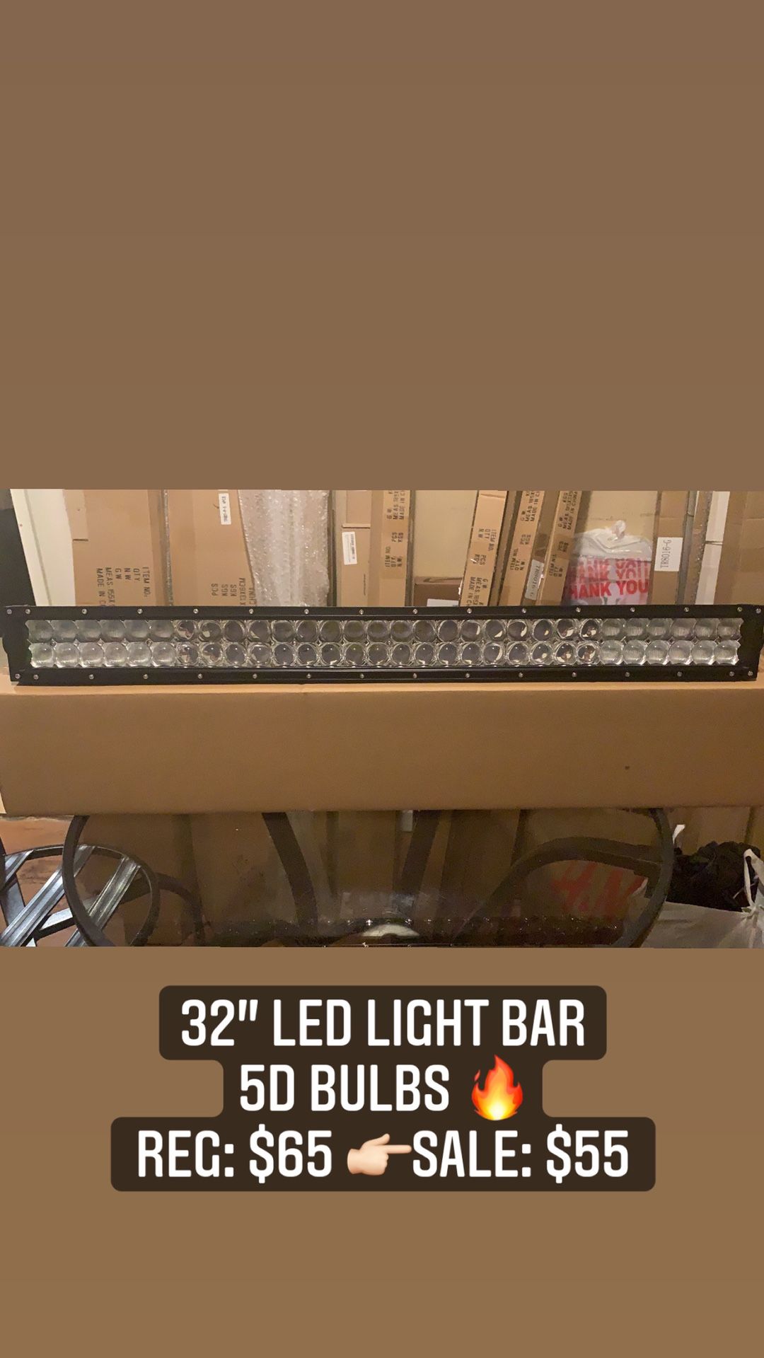 32” Led Light Bar Rzr Polaris