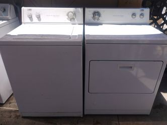 ESTATE WASHER AND GAS DRYER SET