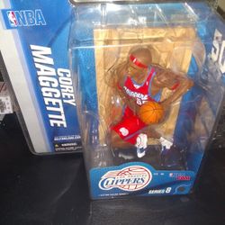 Brand New Mcfarlane Los Angeles Clippers Corey Maggette Action Figure