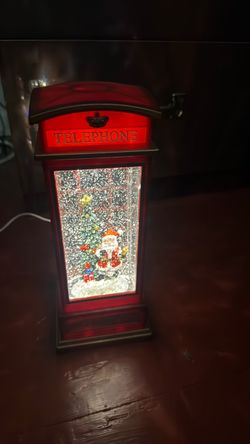 Christmas water booth lantern
