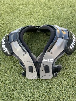 Riddell Smoke Shoulder Pads Adult Xs