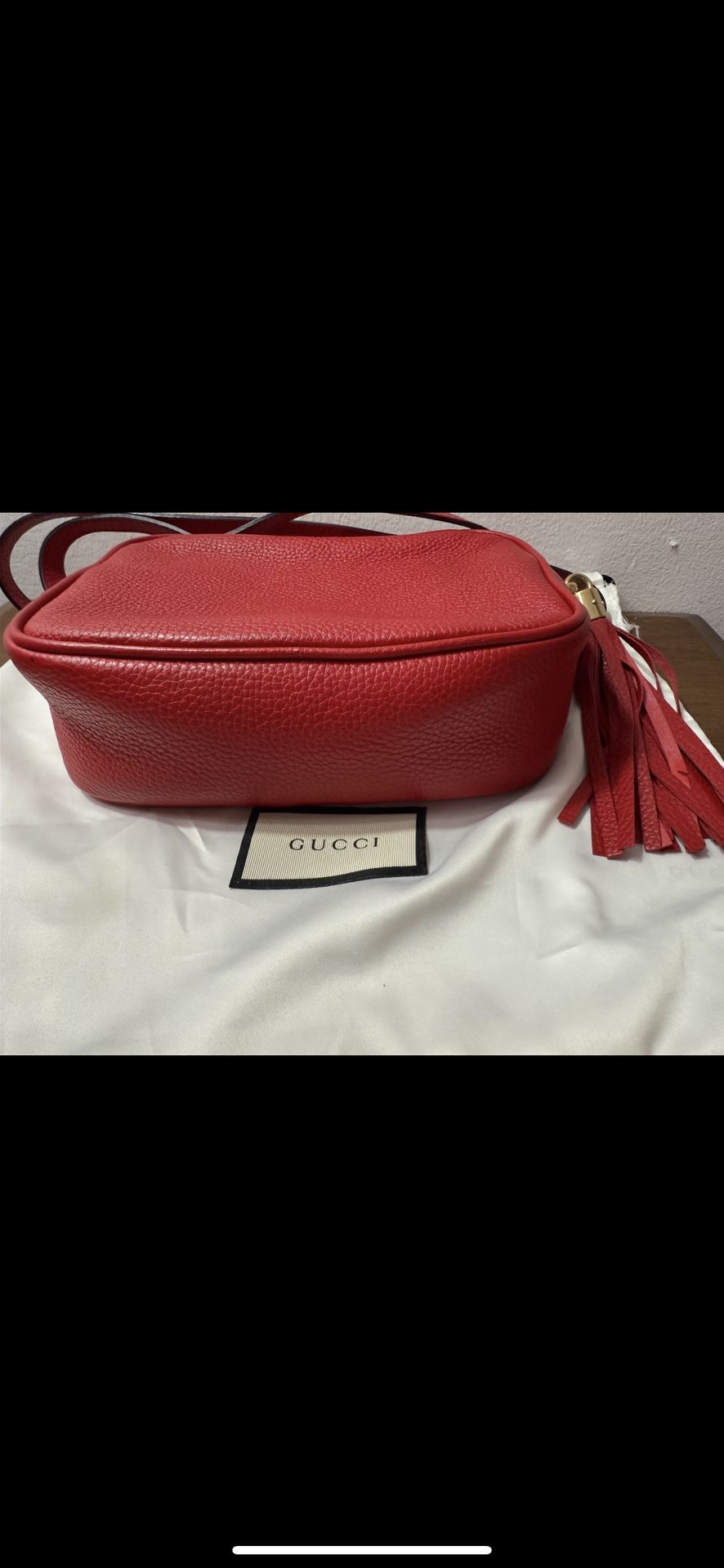 Brand New Red Gucci Cross Body