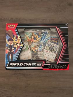 Pokemon Hop’s Zacian ex box