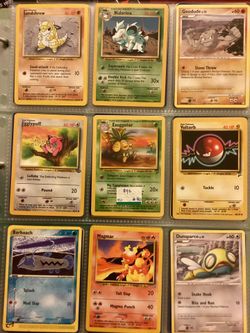 90 Vintage Pokémon Cards NM to LP (Bundle #40)