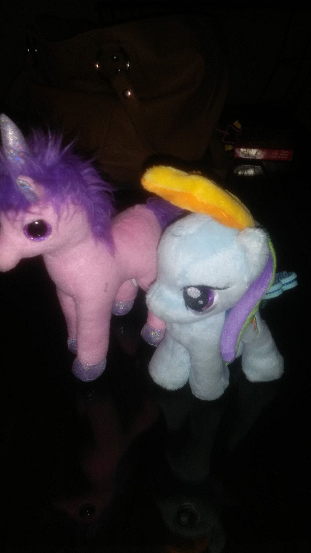 2 Pony Plushies.