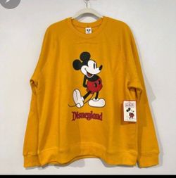 Mickey Mouse Disneyland Sweater  - Yellow - XXL