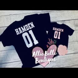 Matching Daddy & Daughter Last Name Shirts!💕