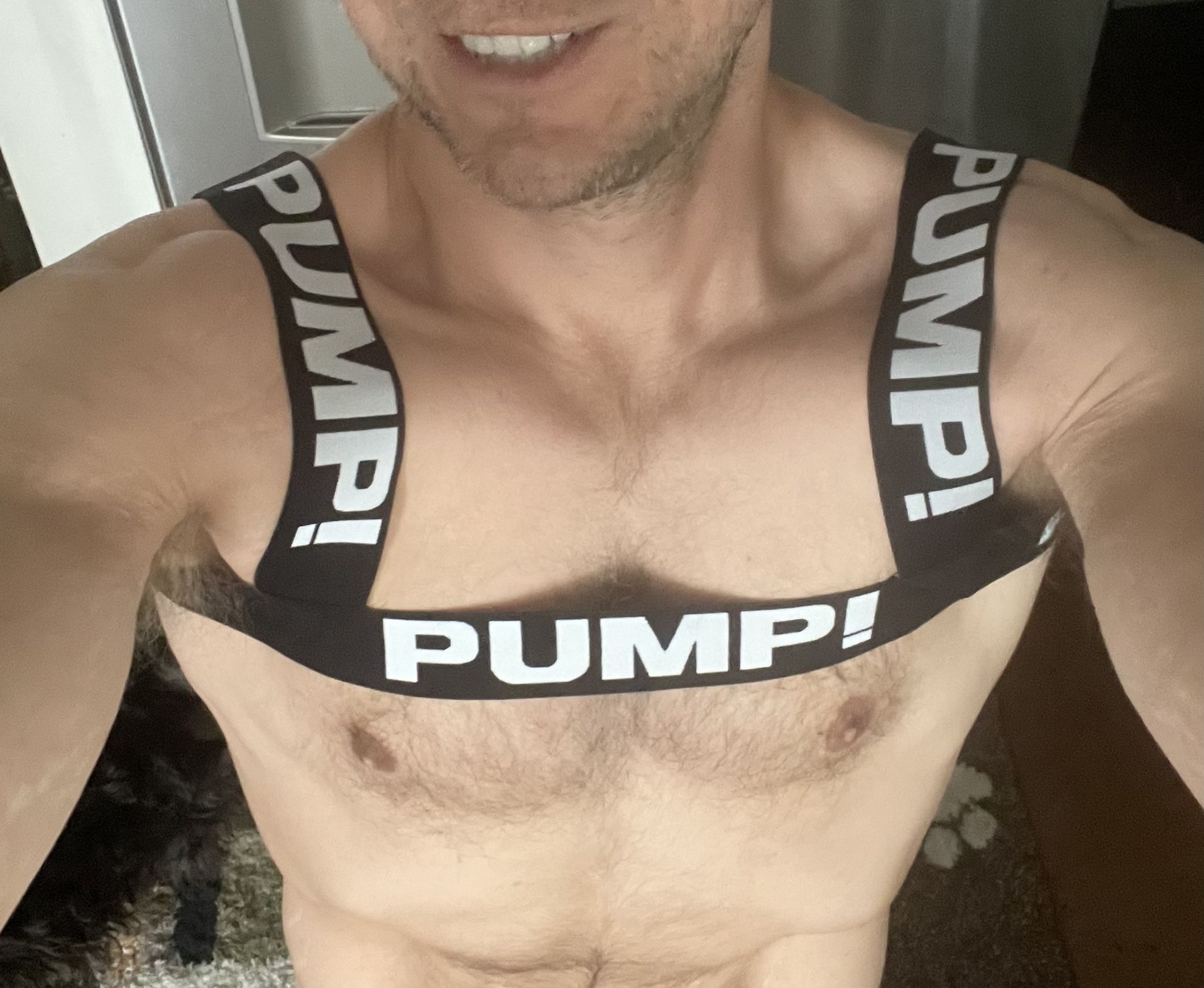 Men’s Elastic PUMP Chest Strap