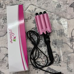 Alure Three Barrel Curling Iron Wand Hair Waver