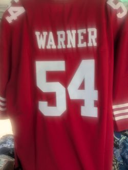 49ers Jersey Warner #54 Red