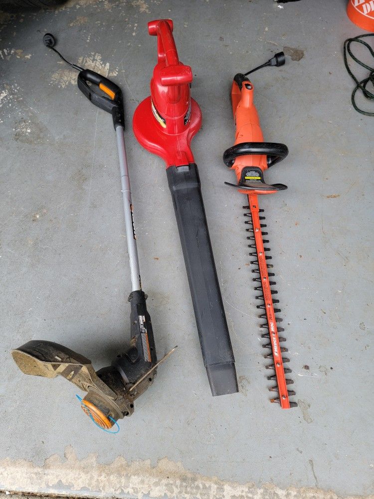 Leaf Blowers, Hedge Trimmers & Weed Eaters – Multiple Available! (Priced Individually)