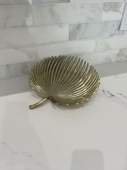Gold Accent Platter