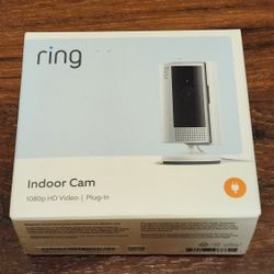 RING Plug-In Indoor Cam Smart Security Wifi Video Camera 2nd gen