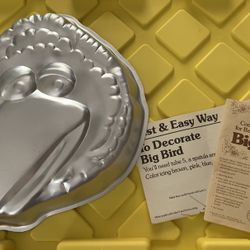 Big Bird Sesame Street Cake Pan Wilton