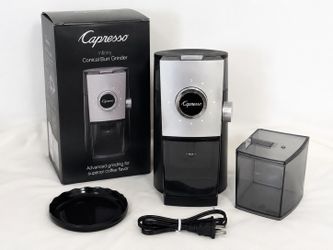 Capresso Infinity Conical Burr Coffee Grinder – Adjustable Grind Settings