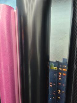 Satin black vinyl wrap by the yard or roll