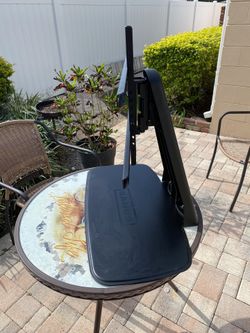 Sanus Tv stand for flat screen fits most everything