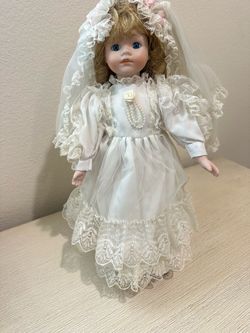 Vintage Porcelain Doll