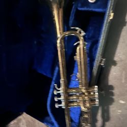 Silvertone Antique Trumpet 