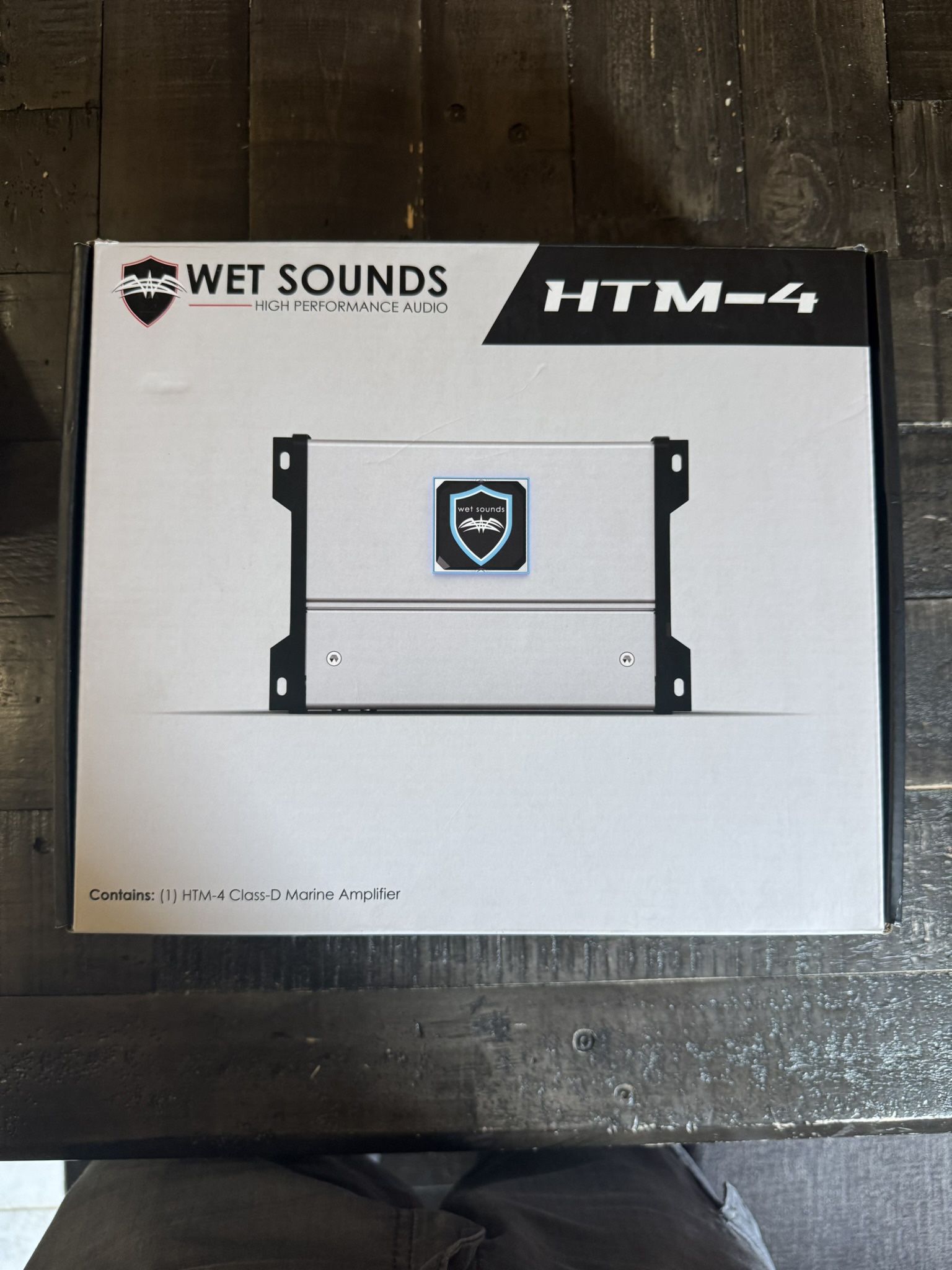 Wet Sounds HTM-4 4-Channel Full-Range Class D Amplifier