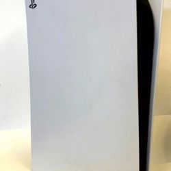 PlayStation five digital version with two controllers