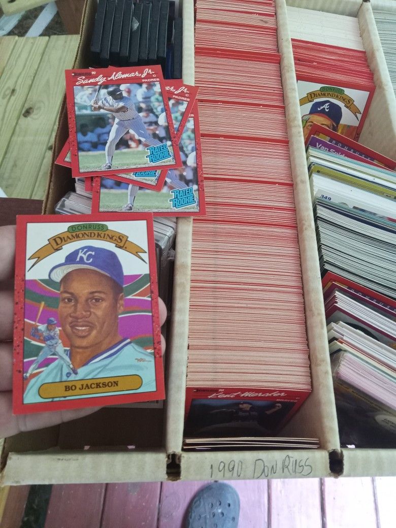 Different Cards, Baseball, Marvel Comic Cards