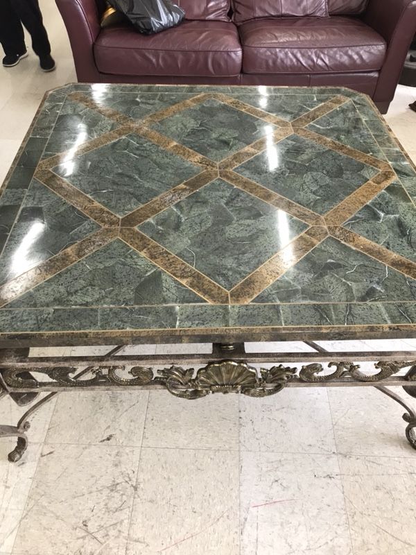 Maitland Smith hand made in Philippines center table