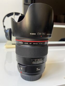 Canon EF 35mm F1.4 L Series USM Lens