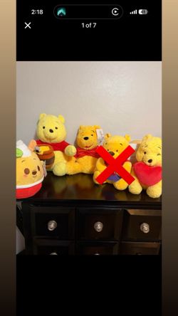 Winnie The Pooh Plushies