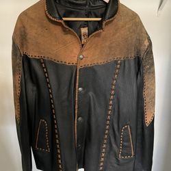 Mens Leather Jacket From Tribe  America 