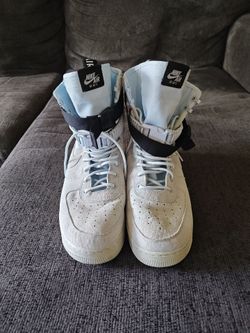 Nike SF Air Force 1 High Blue Tint Suede - Size 11.5