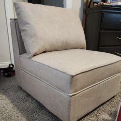 Brand new in box Beige Modular Sofa Chair - $48 each or $125 for all 3