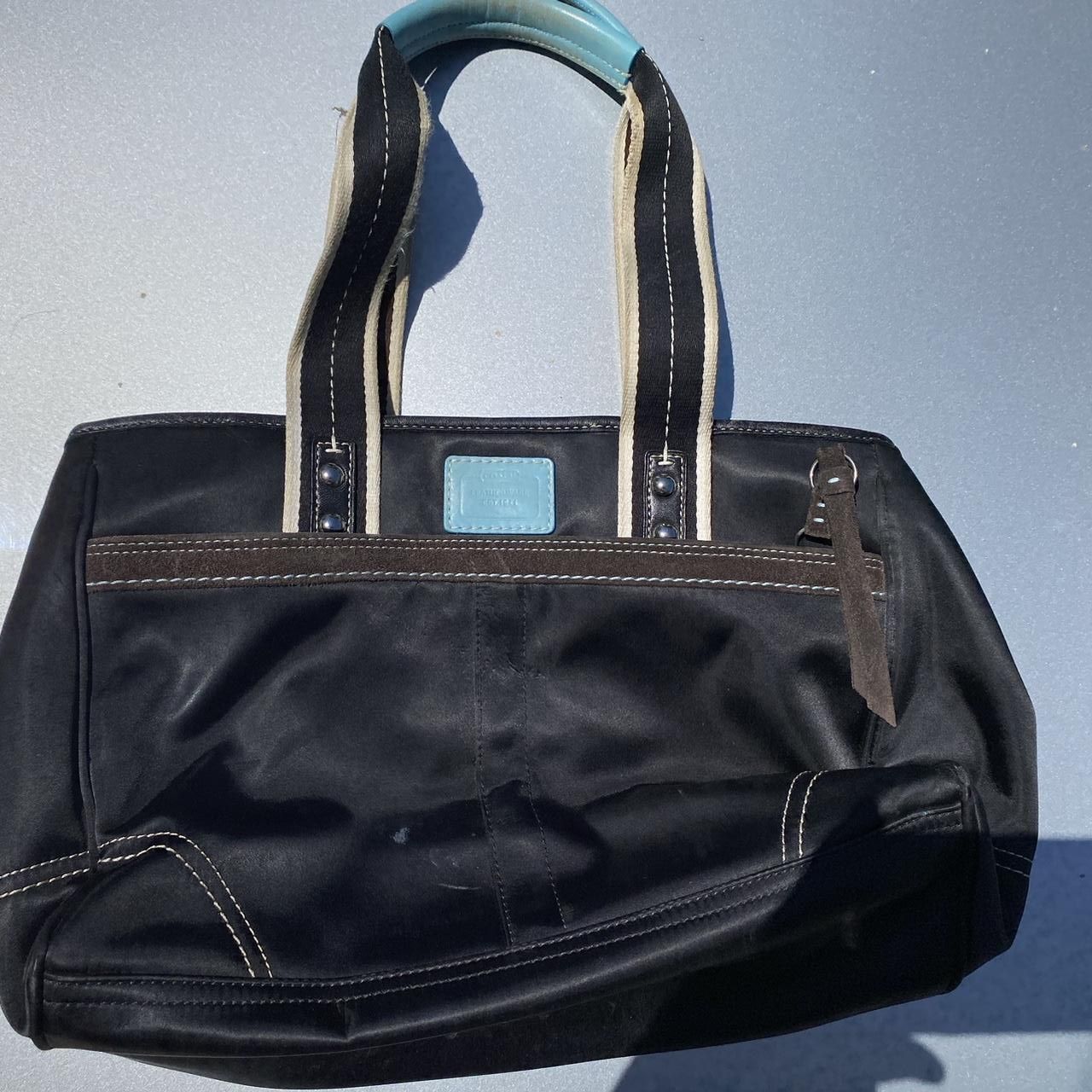 authentic-coach-black-nylonleather-hampton/