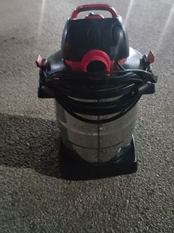 Wet/Dry Shop Vacuum with Stainless Steel Tank