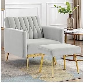 Brand New Chair W/ottoman