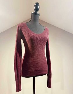 XS Express Maroon Long Sleeve
